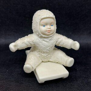 Department 56 Snowbabies Give Me A Push figurine